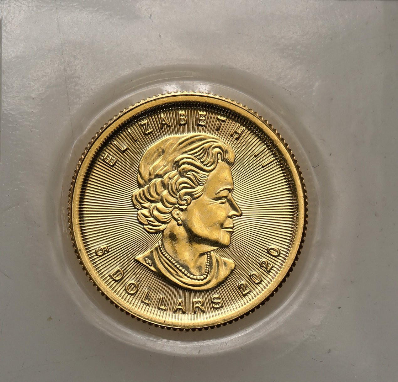 Kanada 5 dolarów 2020 liść klonowy (1/10 uncji złota) st.1